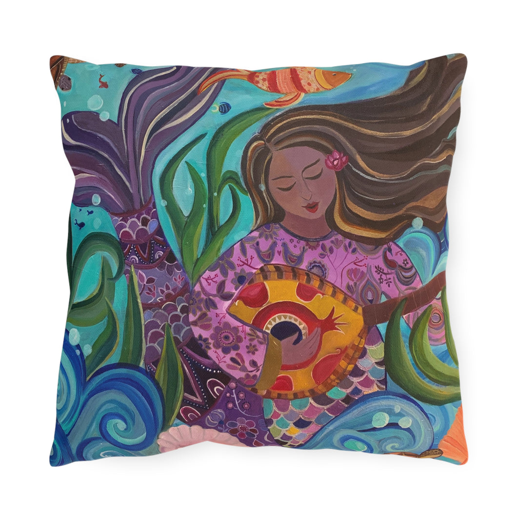 Song of the Sea Outdoor Pillows