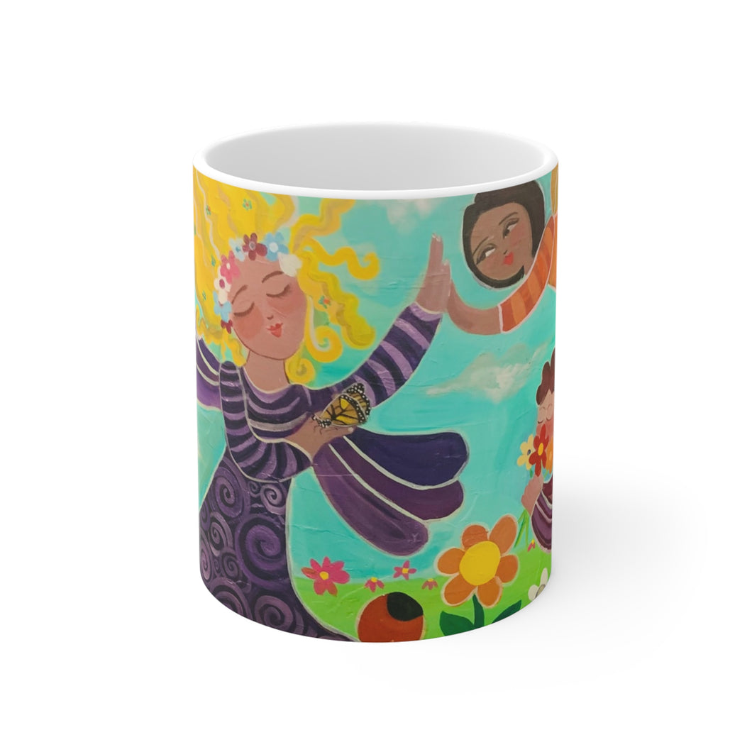 Garden Fairy Ceramic Mugs (11oz\15oz\20oz)