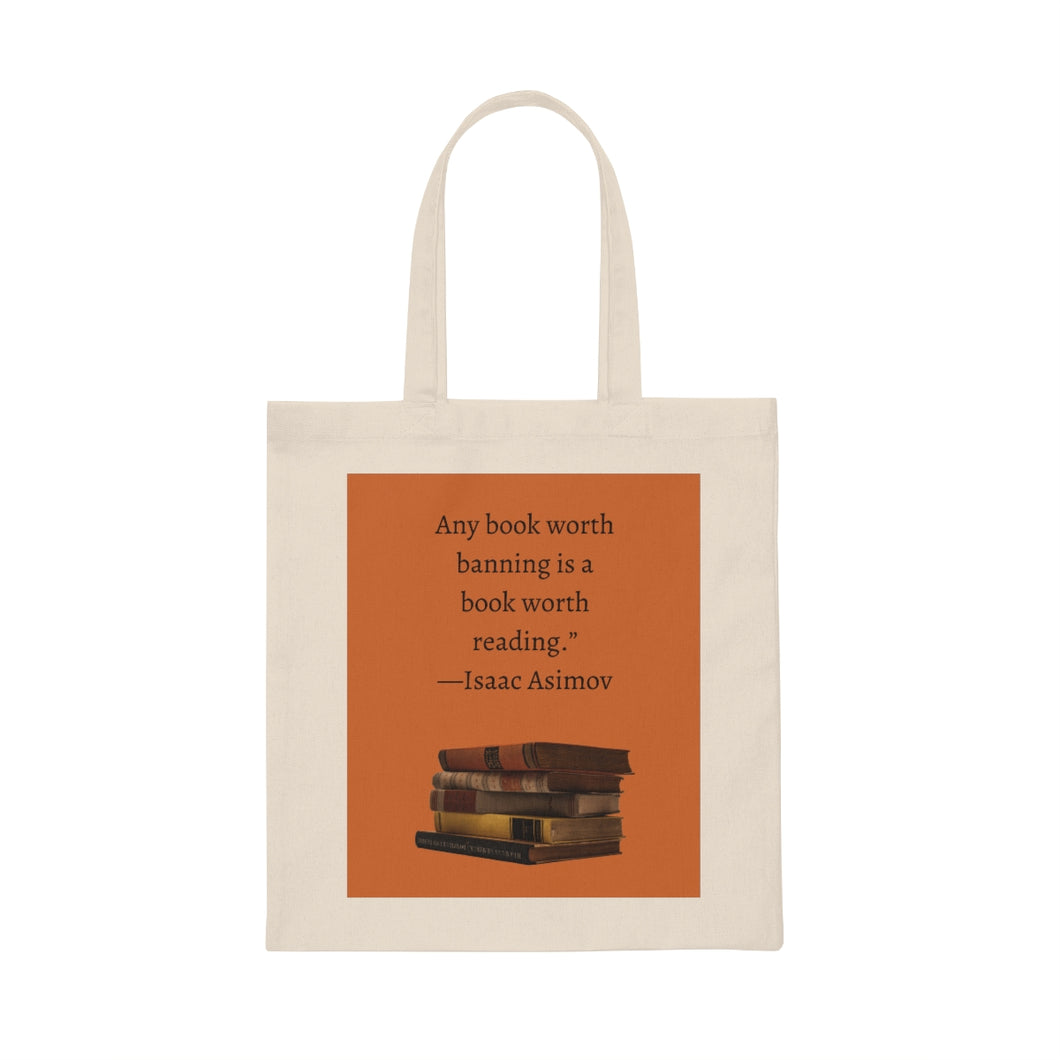 Banned Books Canvas Tote Bag