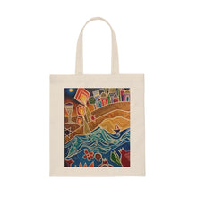 Load image into Gallery viewer, Jerusalem Nights Canvas Tote Bag
